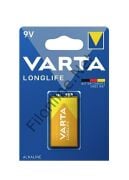 VARTA 4122 LONGLIFE ALKALİN 9V PİL 