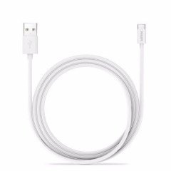 Philips DLC1510C/51 USB Type-C 3A Hızlı Şarj ve Data Kablosu Beyaz 3 Metre