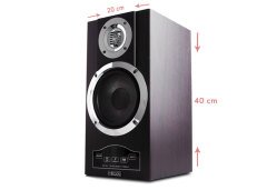 MİKADO MD-70 BL MULTİMEDYA SPEAKER USB/SD/FM/RCA UZAKTAN KUMANDALI 220V 50HZ AHŞAP SES SİSTEMİ