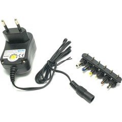 12W 3V-12V ADAPTÖR 3-12 VOLT 1 AMPER UNIVERSAL UÇ KADEMELİ/AYARLANABİLİR ADAPTÖR WELLPOWER WP-01123P