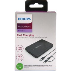 PHILIPS DLP1505AB/51  POWERBANK 5000 MAH USB TYPE-C TAŞINABİLİR ŞARJ CİHAZI 