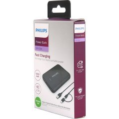 PHILIPS DLP1505AB/51  POWERBANK 5000 MAH USB TYPE-C TAŞINABİLİR ŞARJ CİHAZI 