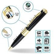 KALEM GİZLİ KAMERA FULL HD VİDEO KAYIT + FOTOĞRAF ÇEKİMİ CASUS KALEM KAMERA 6432