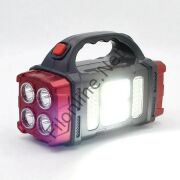 HURRY BOLT HB-1678 ÇOK FONKSİYONLU SOLAR LAMBA 38W GÜNEŞ PANELLİ KIRMIZI KAMP LAMBASI