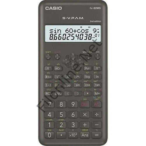 Casio FX-82MS Hesap Makinesi 240 Fonksiyonlu Bilimsel Hesap Makinesi