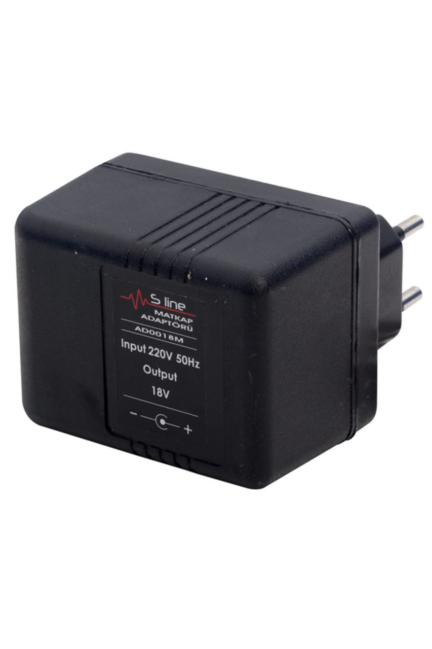MATKAP ADAPTÖRÜ 18 VOLT 5.5MM-2.5MM YAYLI UÇ  TRAFOLU ŞARJLI MATKAP ADAPTÖRÜ S-LINE AD0018M