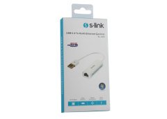 S-link SL-U60 Ethernet Çevirici Usb 2.0 To RJ45 Win10 Uyumlu