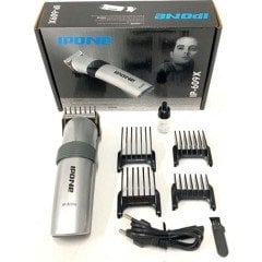 IPONE  609X TIRAŞ MAKİNESİ T BIÇAK LED ŞARJ GÖSTERGELİ SAKAL/SAÇ/ENSE TIRAŞ MAKİNESİ