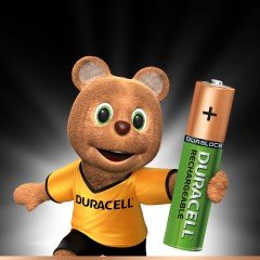 DURACELL HR03/DX2400 PİL 1.2V 900 MAH 2'Lİ AAA ŞARJ EDİLEBİLİR PİL
