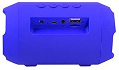 MİKADO MD-BT16 MAVİ MULTİMEDYA SPEAKER 3W TF/AUX/FM/BT/USB  DESTEKLİ TAŞINABİLİR BT HOPARLÖR
