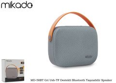 MİKADO MD-58BT MULTİMEDYA SPEAKER USB/TF/SD/AUX/BT DESTEKLİ 3D STEREO HOPARLÖR TAŞINABİLİR SPEAKER