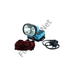 GOLD HTC GHTC-1832 GÜNEŞ ENERJİLİ ŞARJLI KAFA LAMBASI MAVİ 