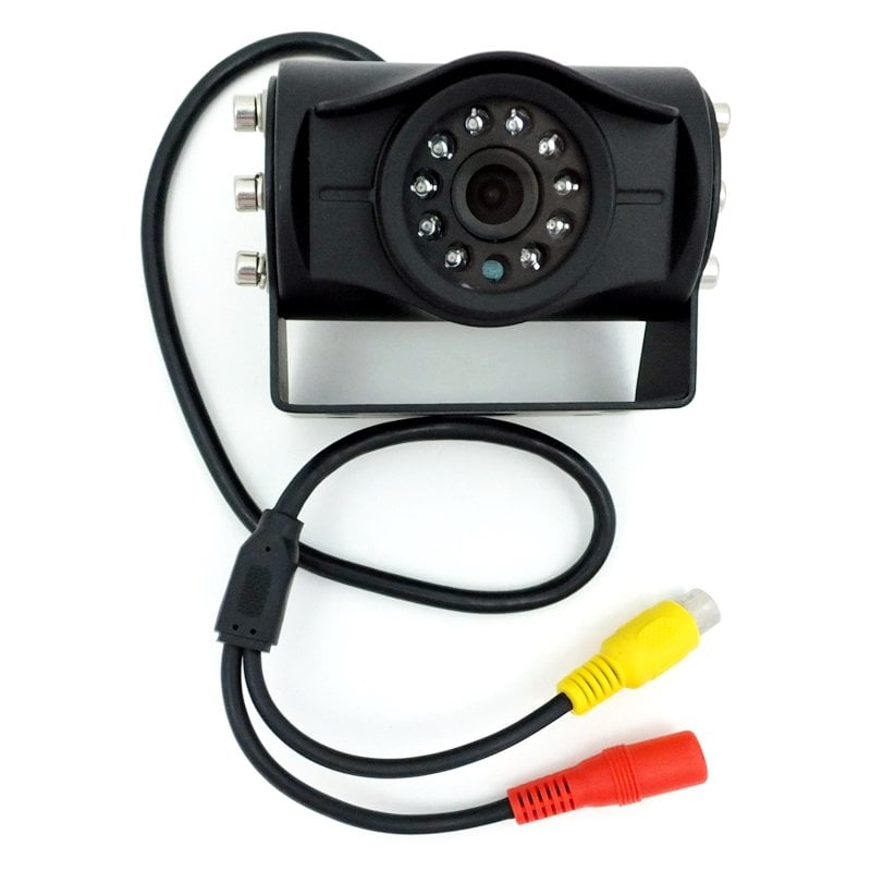 JMK HY-870CS Şapkalı Oto Geri Görüş Kamerası 120 Derece 10 IR Led Gece Görüşlü