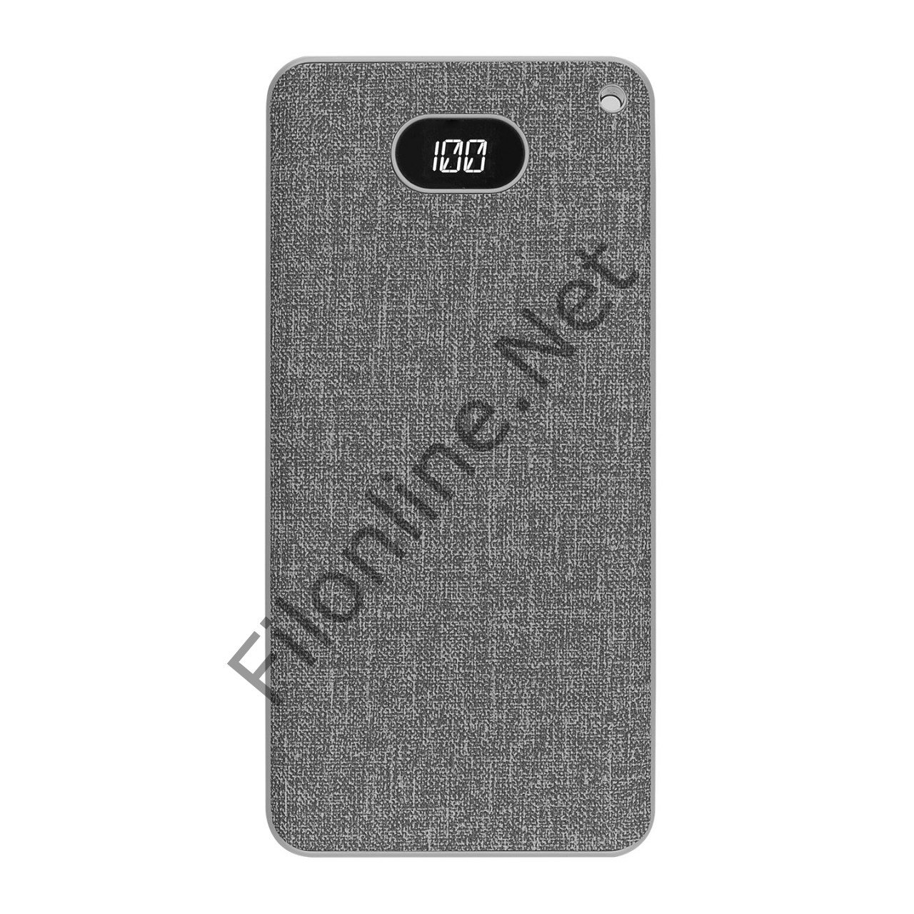 S-LINK IP-G10RW 10000 MAH KABLOSUZ POWERBANK 2 USB PORT GRİ LCD GÖSTERGELİ TAŞINABİLİR  ŞARJ CİHAZI