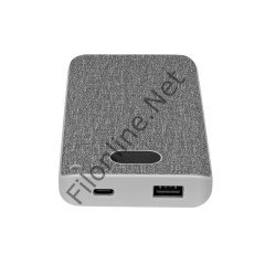 S-LINK IP-G10RW 10000 MAH KABLOSUZ POWERBANK 2 USB PORT GRİ LCD GÖSTERGELİ TAŞINABİLİR  ŞARJ CİHAZI