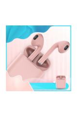 KULAKLIK BLUETOOTH KABLOSUZ DOKUNMATİK PEMBE KULAKLIK 5.0 STEREO INPODS 12TWS
