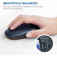 PHILIPS M314 SERİ SPK7314 MOUSE SESSİZ KABLOSUZ 1200DPI MOUSE SAĞ-SOL EL KULLANIMA UYGUN MOUSE