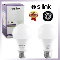 S-LİNK SWAPP SW-11W LED AMPUL 11 WATT 240 VOLT 60HZ 240-270 LÜMEN 3500K GÜN IŞIĞI LED AMPUL