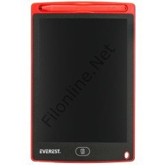 Everest EV-DY100 Kırmızı Tek Tuşla Sil Dijital Yazı Tahtası