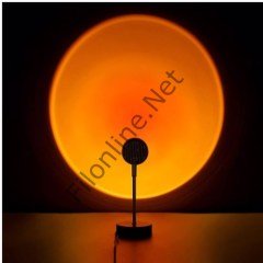 Q08 SUNSET RED LAMBA GÜN BATIMI KIRMIZI PROJEKSİYON ZEMİN LED LAMBASI 