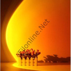 Q08 SUNSET RED LAMBA GÜN BATIMI KIRMIZI PROJEKSİYON ZEMİN LED LAMBASI 