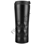 S-LINK SL-TM1972B MAT SİYAH 500ML İÇ 304 DIŞ 201 PASLANMAZ ÇELİK TERMOS KUPA BARDAK