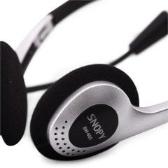 SNOPY SN-660 KULAKLIK MİKROFONLU KULAKÜSTÜ KULAKLIK 3.5MM 3V MİKROFONLU KULAKLIK