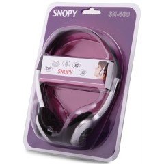 SNOPY SN-660 KULAKLIK MİKROFONLU KULAKÜSTÜ KULAKLIK 3.5MM 3V MİKROFONLU KULAKLIK