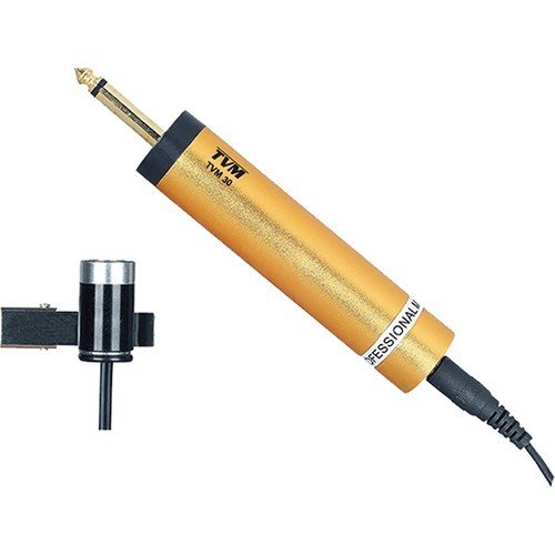 MİKROFON METAL GÖVDE 1000 OHM 3.5MV 100-15000HZ KABLOLU YAKA MİKROFONU TVM TVM 30
