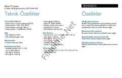 PHILIPS SDV5225 ODA İÇİ TV ÜSTÜ KARASAL ANTEN TV VE RADYOLARLA UYUMLU ANTEN 