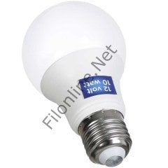 ECONEX ECX-1210 12V 10W BEYAZ LED E27/ 6500K IP20 900LM IP20 %90 ENERJİ TASARRUFU AMPUL GREENLIGHT 