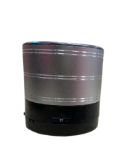 SPEAKER HOPARLÖR BLUETOOTHLU MİNİ SPEAKER   MICRO/ SD KART GİRİŞLİ ŞARJLI HOPARLÖR GRİ BEWELL BS-07