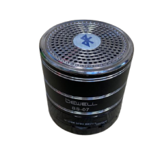 SPEAKER HOPARLÖR BLUETOOTHLU MİNİ SPEAKER MICRO/ SD KART GİRİŞLİ ŞARJLI HOPARLÖR SİYAH  BEWELL BS-07