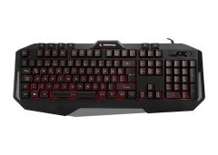 KLAVYE USB 3 RENK ARKA AYDINLATMALI Q OYUNCU KLAVYESİ ALPOR GRİ EVEREST RAMPAGE KB-RX7