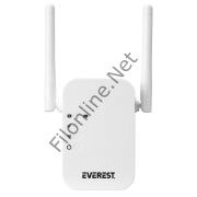 EVEREST EWR-N302 2.4GHZ 300MBPS 1xWAN/LAN PORT 2x2DBI ANTEN REPEATER +AP KABLOSUZ MENZİLGENİŞLETİCİ