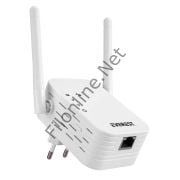 EVEREST EWR-N302 2.4GHZ 300MBPS 1xWAN/LAN PORT 2x2DBI ANTEN REPEATER +AP KABLOSUZ MENZİLGENİŞLETİCİ