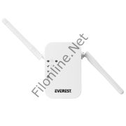 EVEREST EWR-N302 2.4GHZ 300MBPS 1xWAN/LAN PORT 2x2DBI ANTEN REPEATER +AP KABLOSUZ MENZİLGENİŞLETİCİ