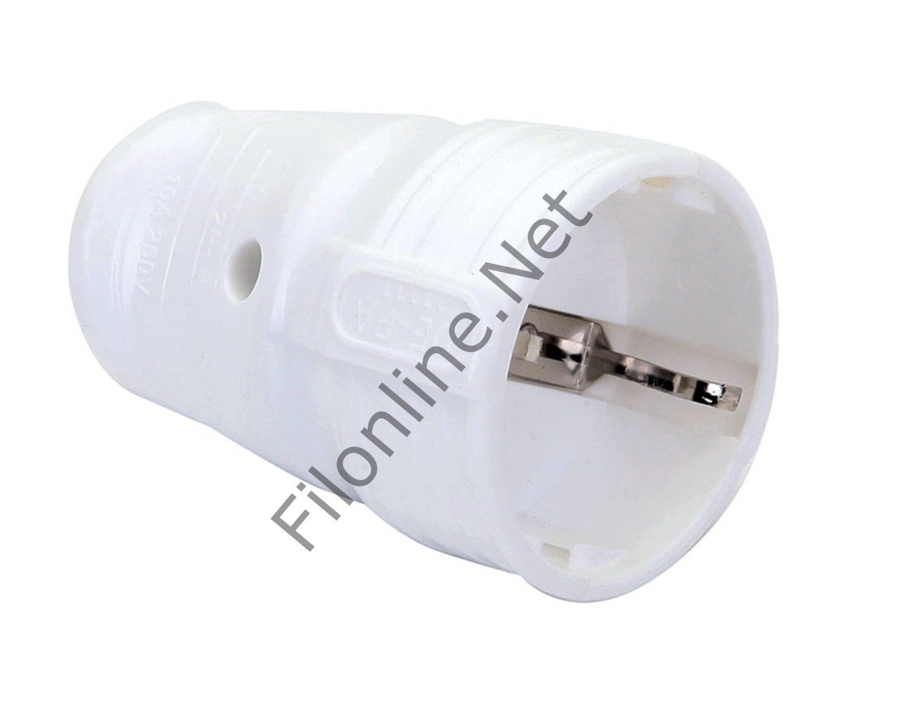 DE-PA 11111  TOPRAKLI DİŞİ FİŞ BAKIR 1.KALİTE FİŞ PRİZ
