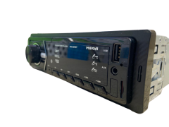 MEGA MG-262FBT OTO TEYP USB/SD/MMC/FM RADYO/BLUETOOTH 4x45W RENKLİ LED EKRAN