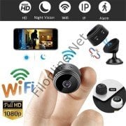 MİNİ WIFI 1080P FULL HD UZAKTAN İZLEMELİ GECE GÖRÜŞLÜ, SENSÖRLÜ VE ALARM  GİZLİ IP  KAMERA  A9