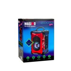 MASİMO MAA-K4BP TAŞINABİLİR ANFİ 25W BT/FM/MP3/MP4 MİKROFONLU WIRELESS KARAOKE ANFİ HOPARLÖR