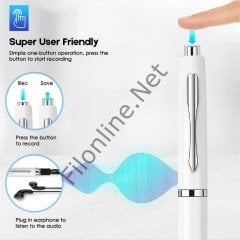 SES KAYDEDİCİ KALEM 16G / 32G TAŞINABİLİR HD USB KAYIT HIFI SES AZALTMA MP3 ÇALAR SES KAYDEDİCİ 1304