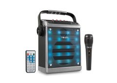 MİKADO MD-71KP TAŞINABİLİR ANFİ 25W 6.5'' USB/AUX/BT/SD KART GİRİŞLİ KUMANDALI KAROKE ANFİ HOPARLÖR