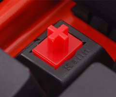 Zalman ZM-K500 Klavye USB Mekanik Türkçe Q Multimedia Klavye Siyah