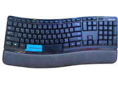 Microsoft Sculpt Comfort V4S-00018 Klavye İngilizce/Arapça/Türkçe Ergonomik Kablosuz Wireless Klavye