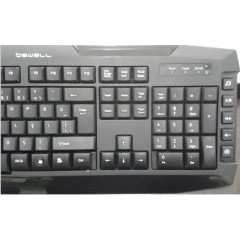Bewell BW-6200 Oyuncu Klavyesi  Q Klavye Usb Girişli Oyun Klavyesi
