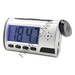 ÇOK FONKSİYONLU KUMANDALI MASA SAATİ SES KAYIT+FOTOĞRAF+ VİDEO ALARMLI GÜVENLİK KAMERASI 