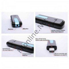 SES KAYIT+KAMERA CİHAZI USB  BELLEK USB KAYDEDİCİ DİJİTAL MİNİ SES KAYDEDİCİ PROFESYONEL SES KA