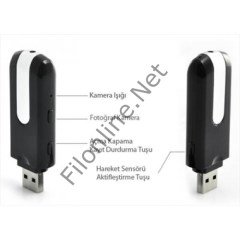 SES KAYIT+KAMERA CİHAZI USB  BELLEK USB KAYDEDİCİ DİJİTAL MİNİ SES KAYDEDİCİ PROFESYONEL SES KA