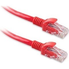 VCOM CAT5E 3m İNTERNET KABLOSU 3 METRE KIRMIZI KABLO UTP İNTERNET KABLOSU PATCH CORD